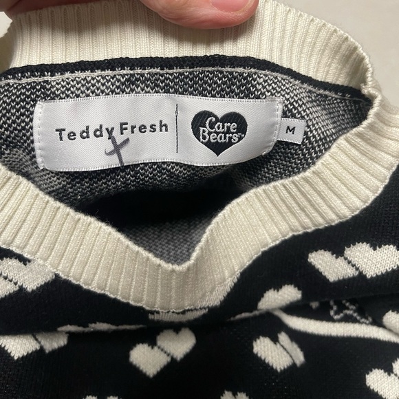 Teddy Fresh x Care Bears Unisex Sweater EUC - Picture 5 of 8